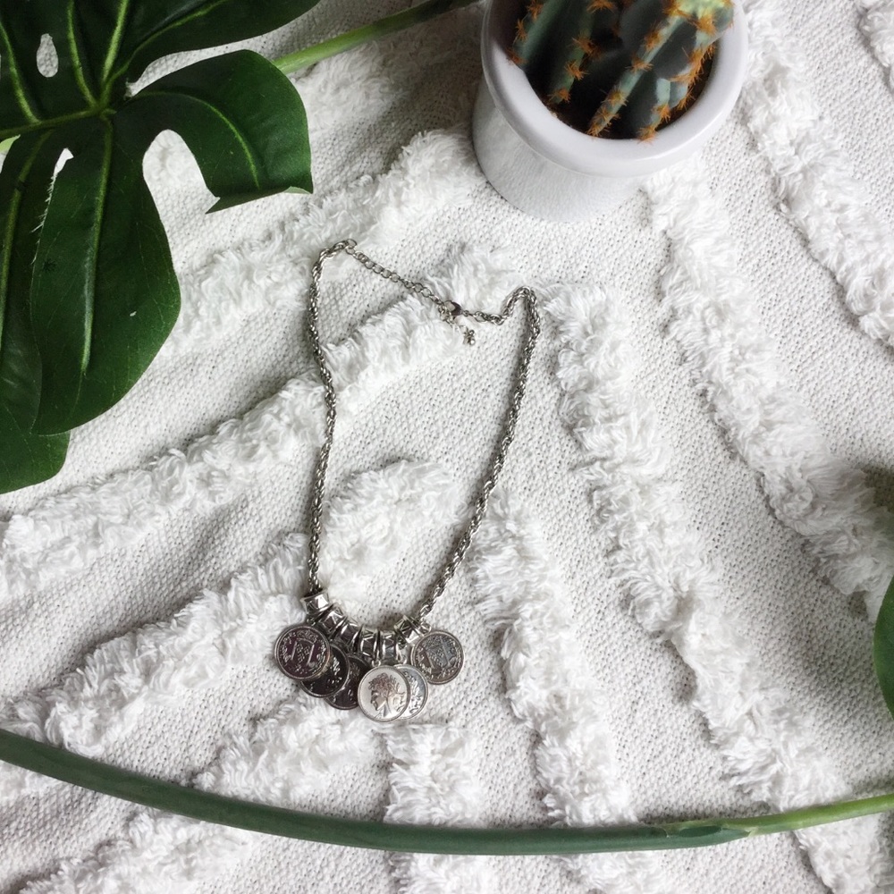 Coin Statement Necklace